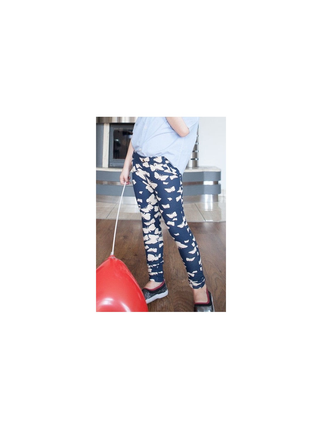 Indigo-Leggings für Mädchen DZ7011 – Online-Shop – Boutique